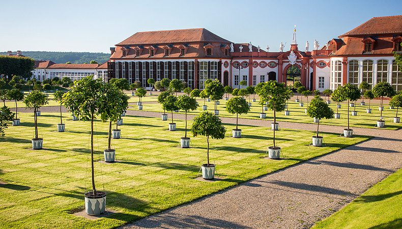 Bild: Orangerie im Schlosspark Seehof