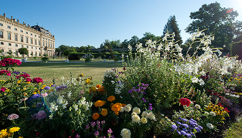 Residenz und Hofgarten Würzburg