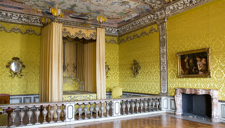 Paradeschlafzimmer im Appartement der Kurfürstin