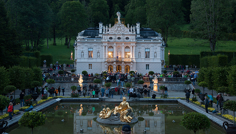 Bild: König-Ludwig-Nacht in Linderhof