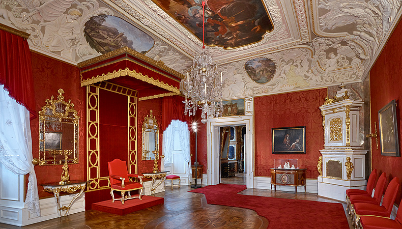 Bild: Audienzzimmer im Fürstbischöflichen Appartement der Neuen Residenz Bamberg