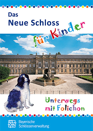 Bild: Titel des Entdeckerhefts "Das Neue Schloss (Bayreuth) für Kinder"