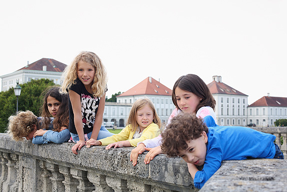Bild: Kinderführung im Schlosspark Nymphenburg