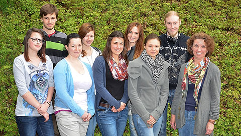 Bild: Gruppenfoto der beteiligten Schüler